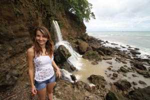 Yasmin and Waterfall 1