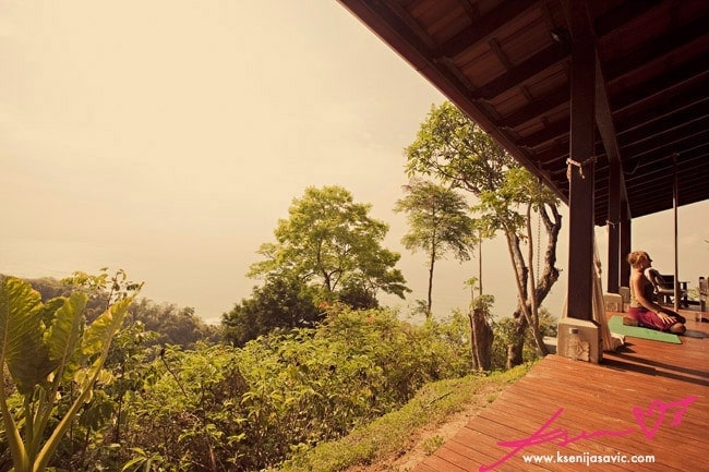 Anamaya Yoga Deck
