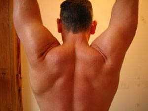 Tight and toned shoulders