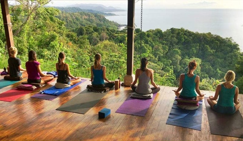 Anamaya Resort Yoga Deck