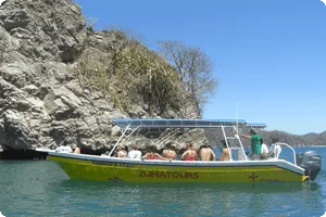 Tortuga Island tour boat