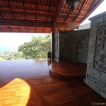 A stage for the yoga teacher