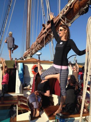 Brenda cyr yoga pose