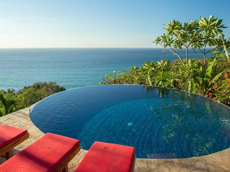 Anamaya Pool with view